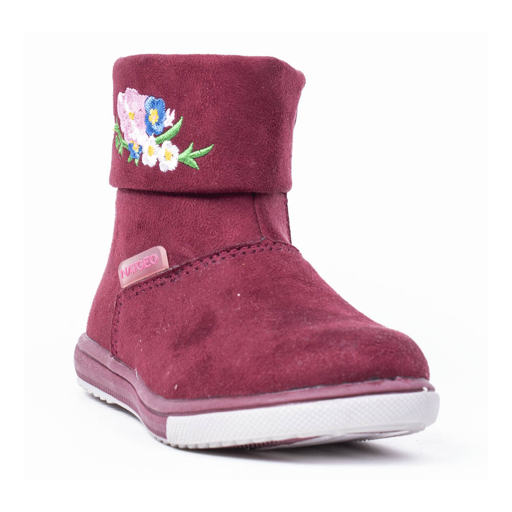 BOTÍN BURDEO NAT GEO KIDS BURGUNDY CASUAL - 2