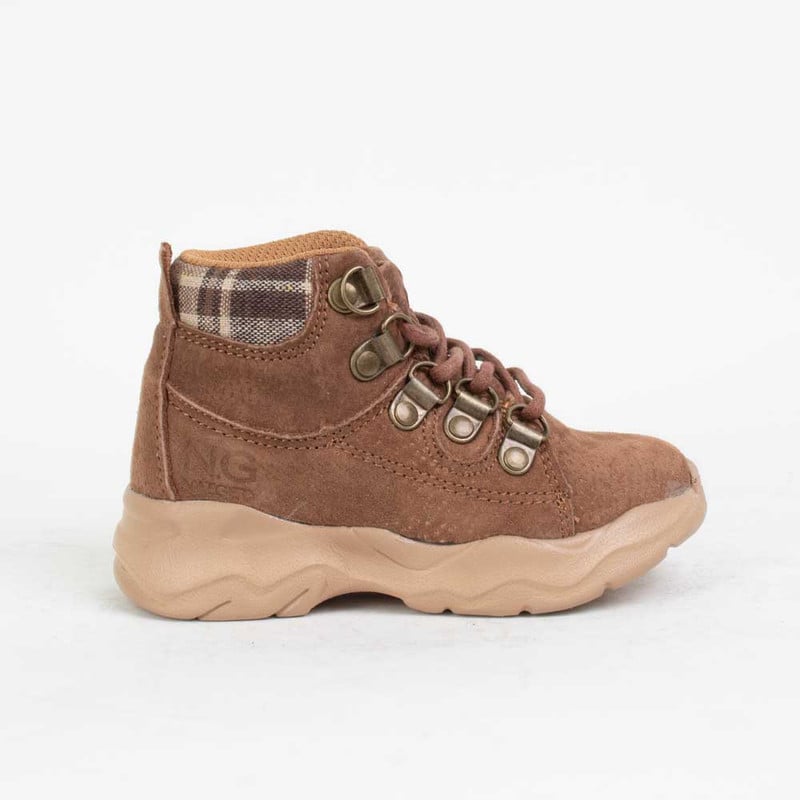 BOTÍN CAMEL NAT GEO KIDS ESCOCÉS CASUAL - 1