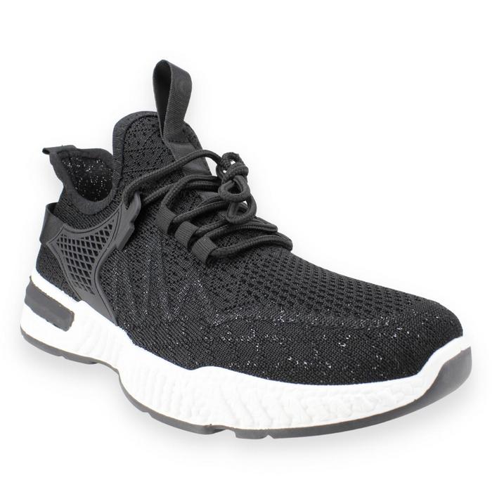 ZAPATILLAS HOMBRE NEW WALK CASUALES NEGRO - 2