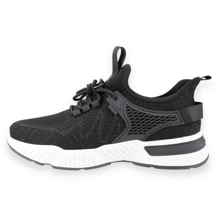 ZAPATILLAS HOMBRE NEW WALK CASUALES NEGRO - 3