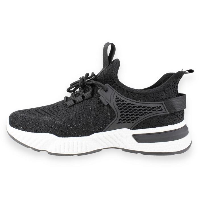 ZAPATILLAS HOMBRE NEW WALK CASUALES NEGRO - 3