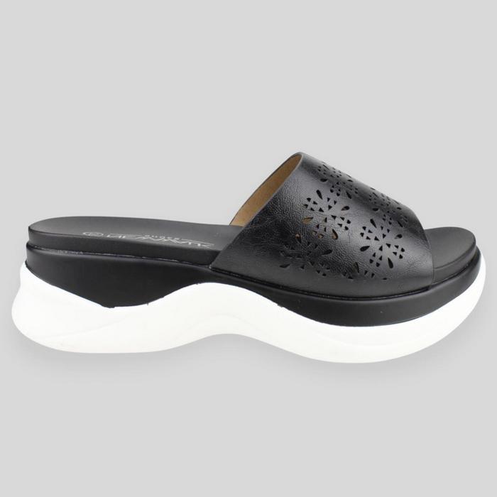 SANDALIAS MUJER NEW WALK NEGRO CHUNKY - 1