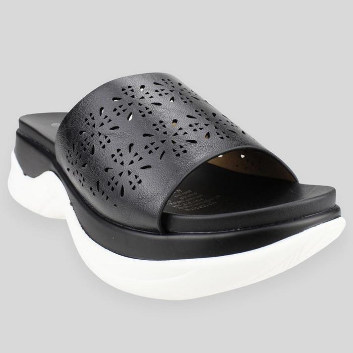 SANDALIAS MUJER NEW WALK NEGRO CHUNKY - 2