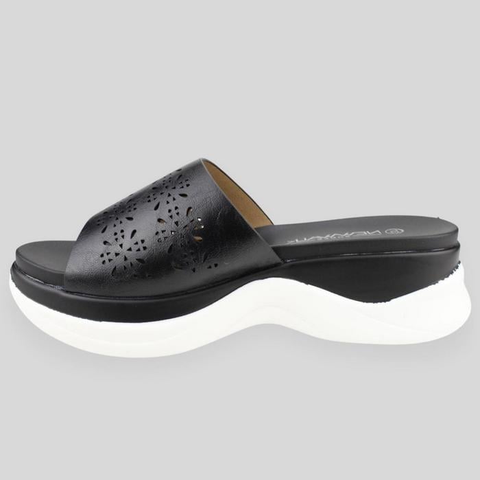 SANDALIAS MUJER NEW WALK NEGRO CHUNKY - 3