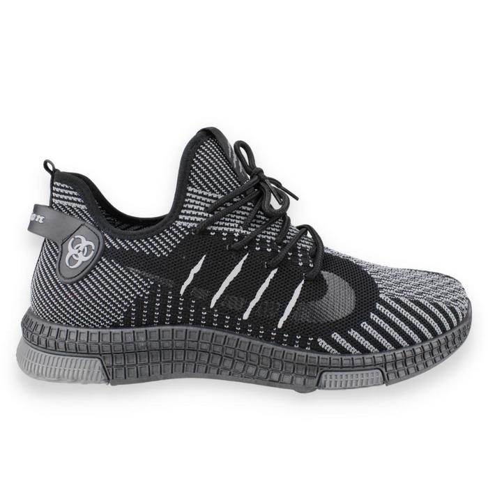 ZAPATILLAS HOMBRE NEW WALK CASUALES NEGRO - 1