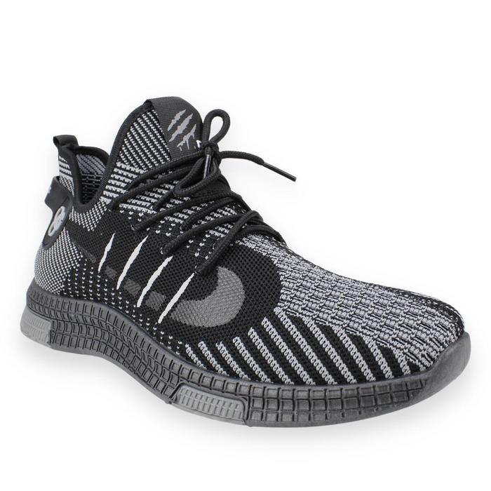 ZAPATILLAS HOMBRE NEW WALK CASUALES NEGRO - 2
