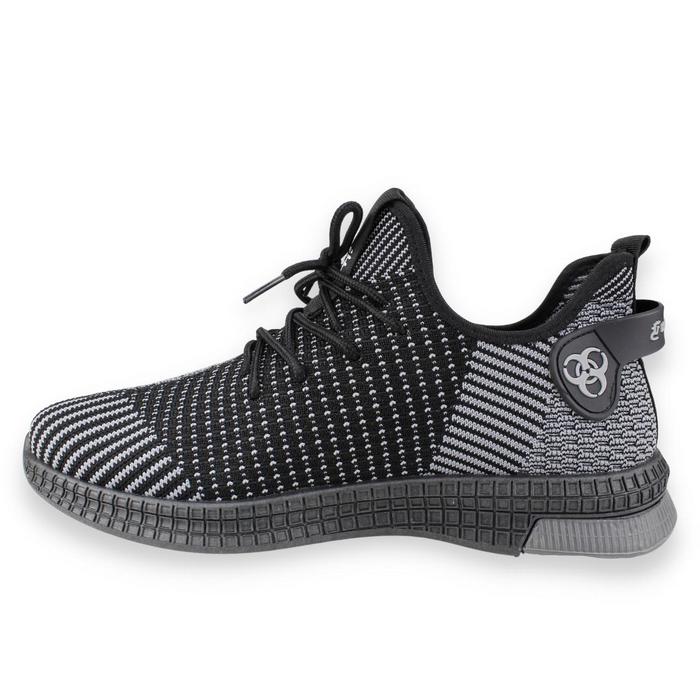 ZAPATILLAS HOMBRE NEW WALK CASUALES NEGRO - 3
