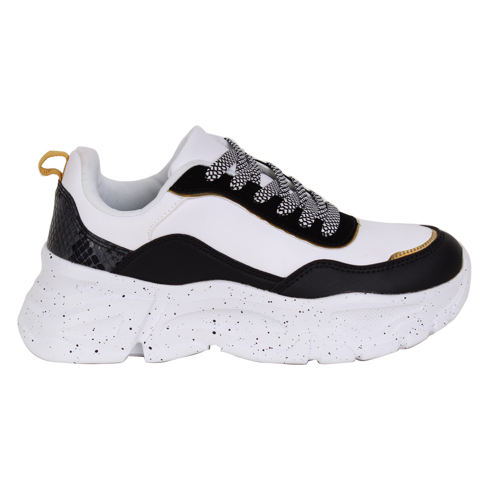 ZAPATILLAS MUJER AGUA DE COCO URBANAS NEGRO BLACK - 1