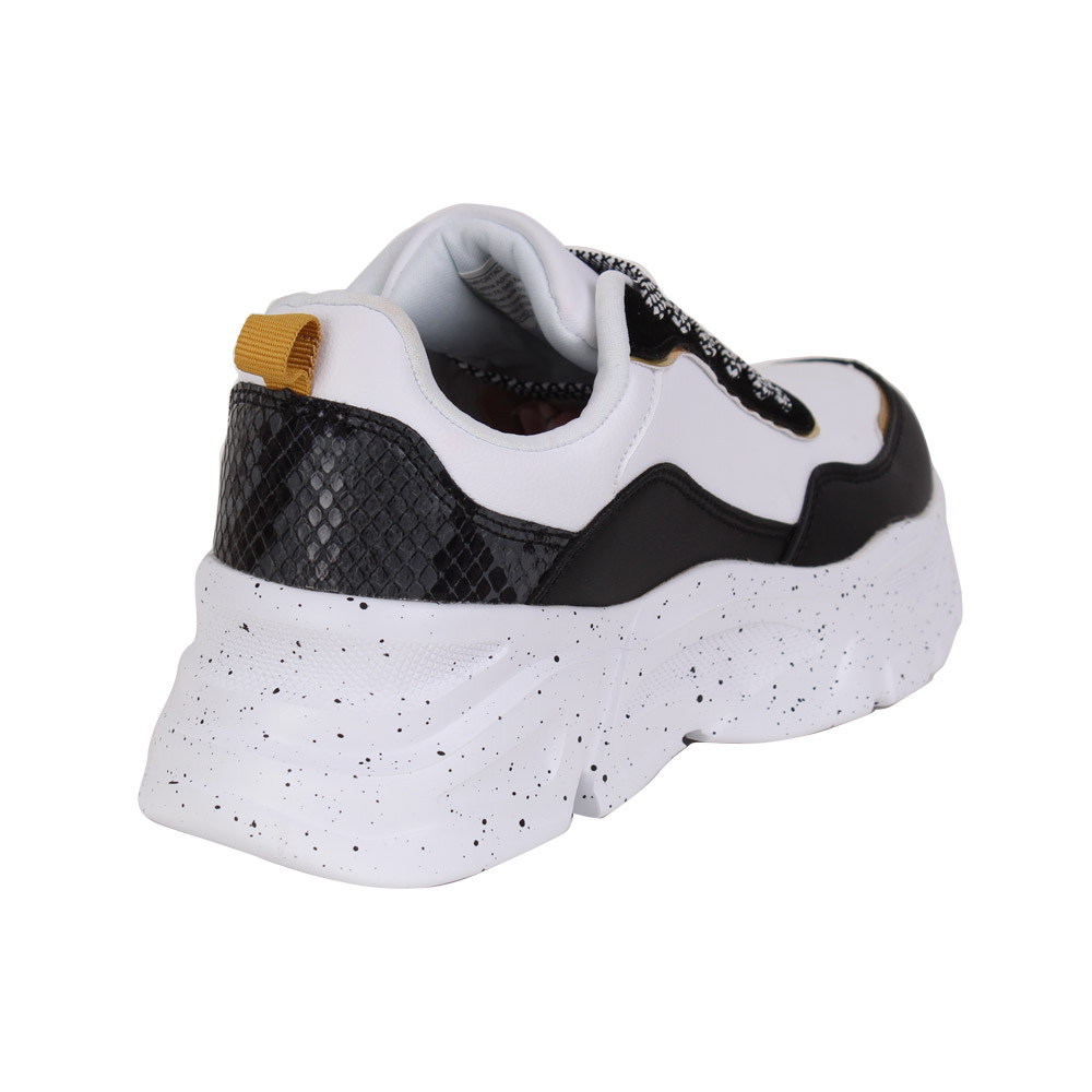 ZAPATILLAS MUJER AGUA DE COCO URBANAS NEGRO BLACK - 4