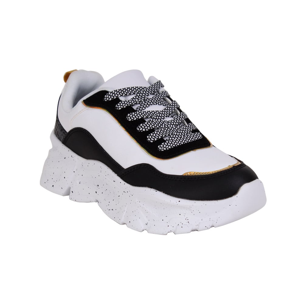 ZAPATILLAS MUJER AGUA DE COCO URBANAS NEGRO BLACK - 5