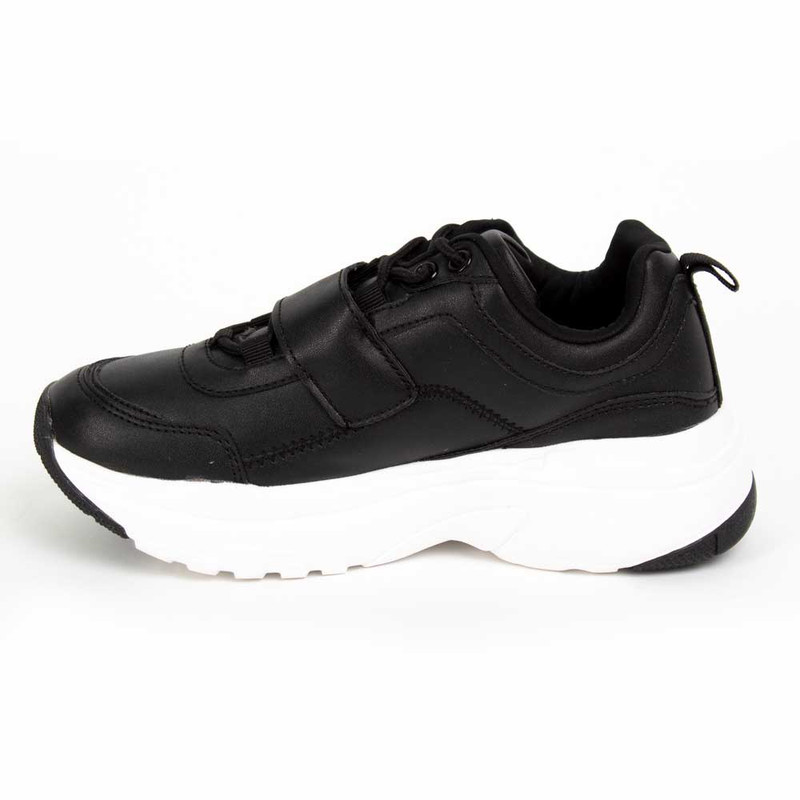 ZAPATILLAS MUJER AGUA DE COCO URBANAS NEGRO VELCRO - 3