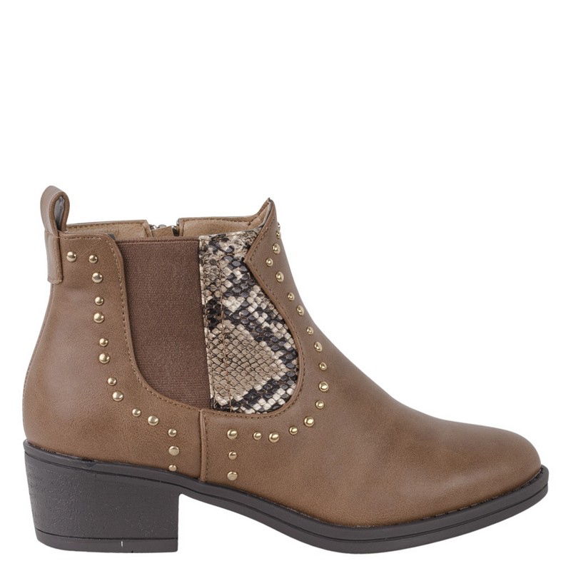 BOTÍN CAMEL AGUA DE COCO SNAKE CASUAL - 1