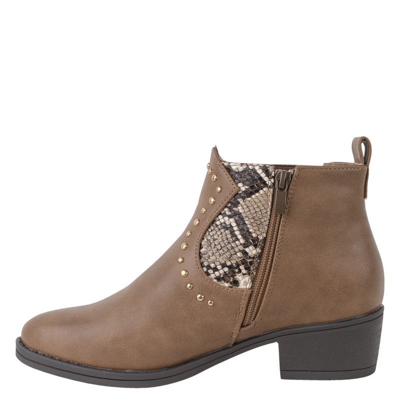 BOTÍN CAMEL AGUA DE COCO SNAKE CASUAL - 5