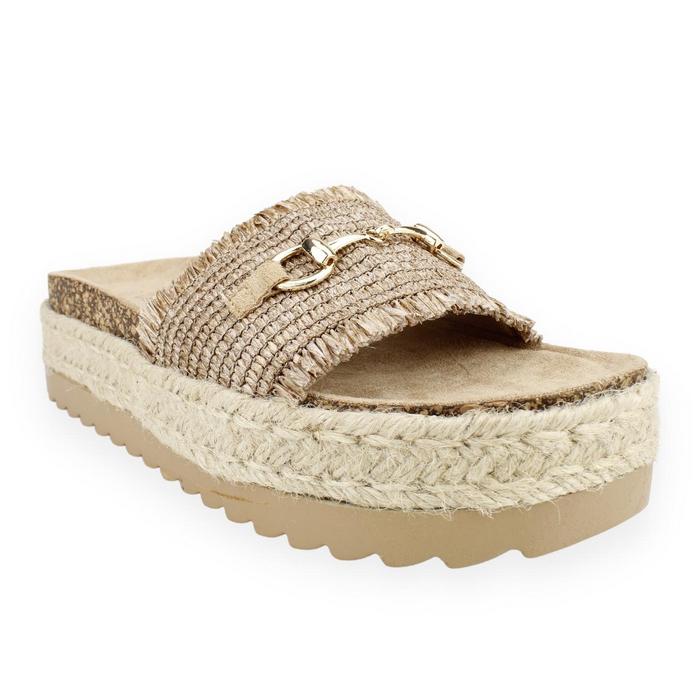 SANDALIAS MUJER NEW WALK MARRÓN PLATAFORMA - 2