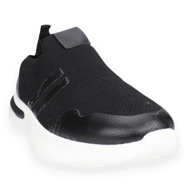 ZAPATILLAS HOMBRE NEW WALK URBANAS NEGRO MALLA - 2
