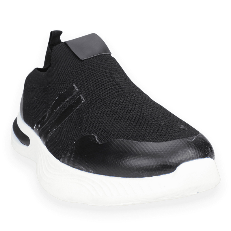 ZAPATILLAS HOMBRE NEW WALK URBANAS NEGRO MALLA - 2