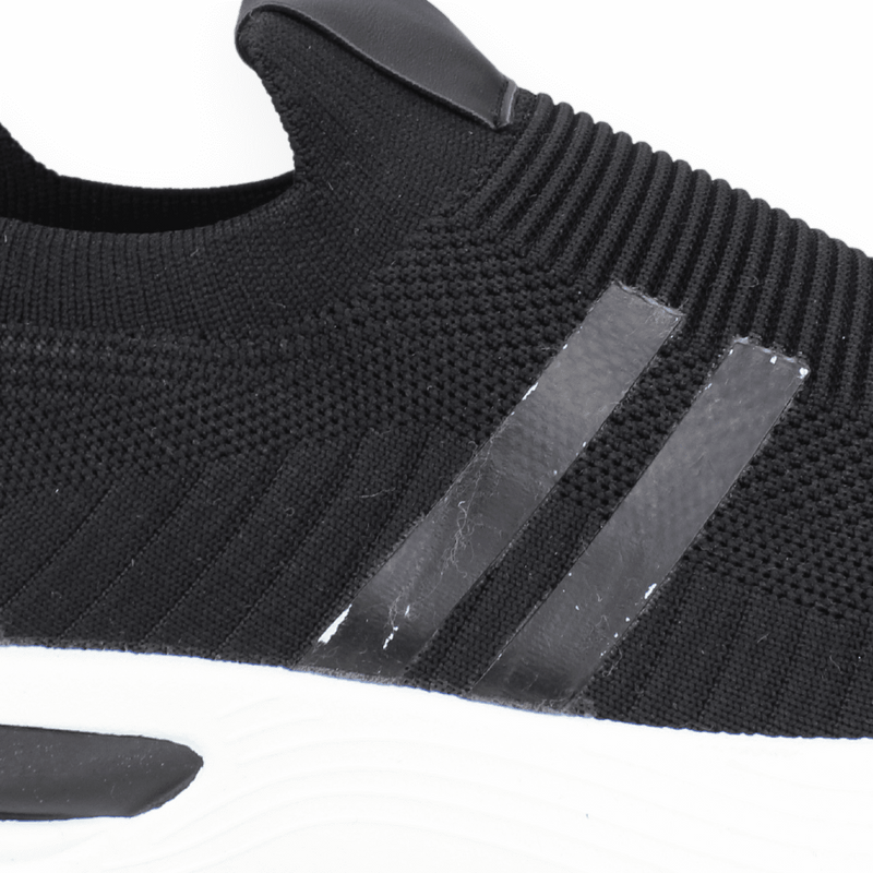 ZAPATILLAS HOMBRE NEW WALK URBANAS NEGRO MALLA - 4