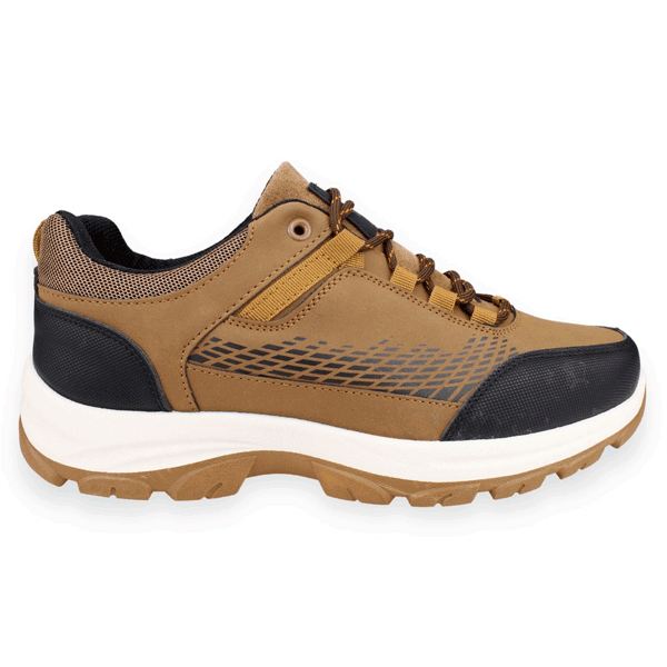 ZAPATILLAS HOMBRE NEW WALK OUTDOOR CAMEL RAYAS - 1