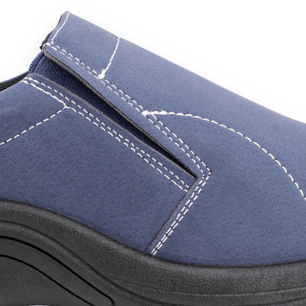 ZAPATILLAS SLIP ON HOMBRE NEW WALK CASUALES AZUL MARINO - 4