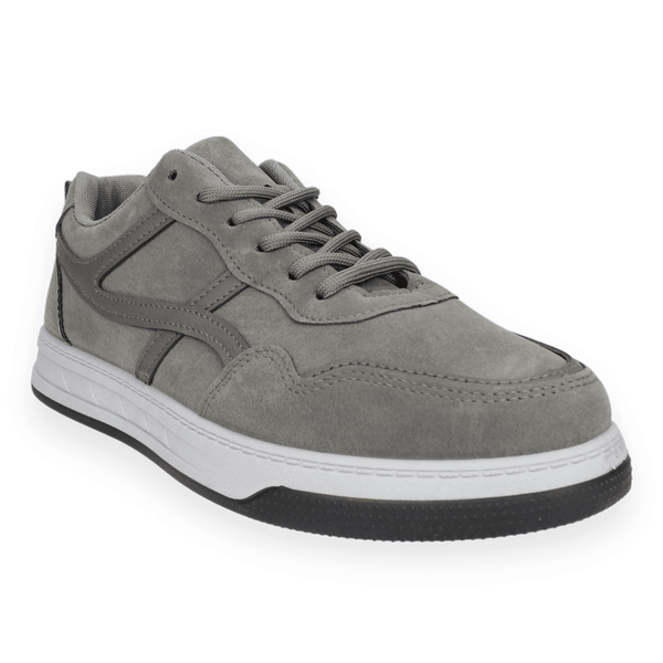 ZAPATILLA NEW WALK CASUAL RAYAS GRIS - 2