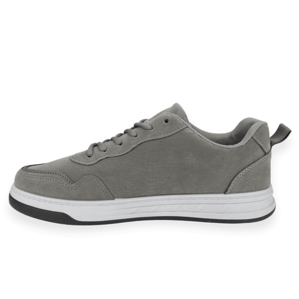 ZAPATILLA NEW WALK CASUAL RAYAS GRIS - 3
