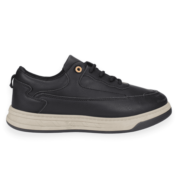 ZAPATILLAS HOMBRE NEW WALK CASUALES NEGRO - 1