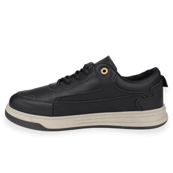 ZAPATILLAS HOMBRE NEW WALK CASUALES NEGRO - 3