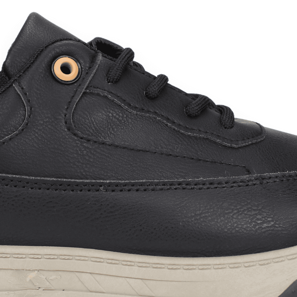 ZAPATILLAS HOMBRE NEW WALK CASUALES NEGRO - 4