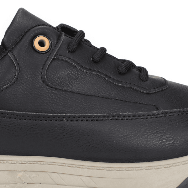 ZAPATILLAS HOMBRE NEW WALK CASUALES NEGRO - 4