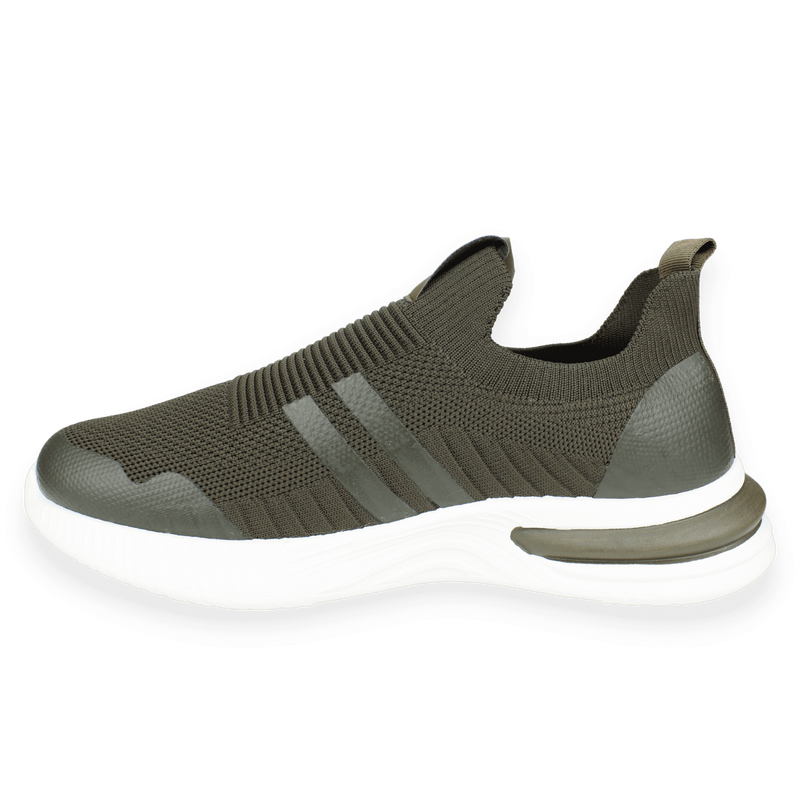 ZAPATILLA NEW WALK URBANA MALLA VERDE - 3