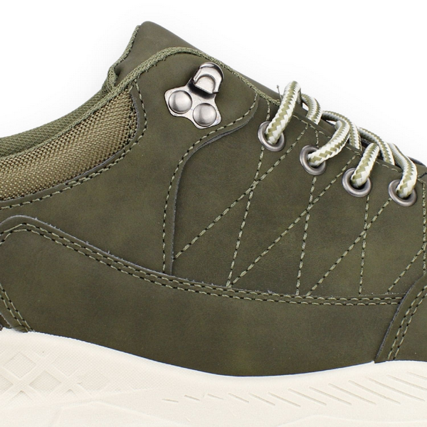 ZAPATILLAS HOMBRE NEW WALK OUTDOOR VERDE PETROLEO LISA - 4