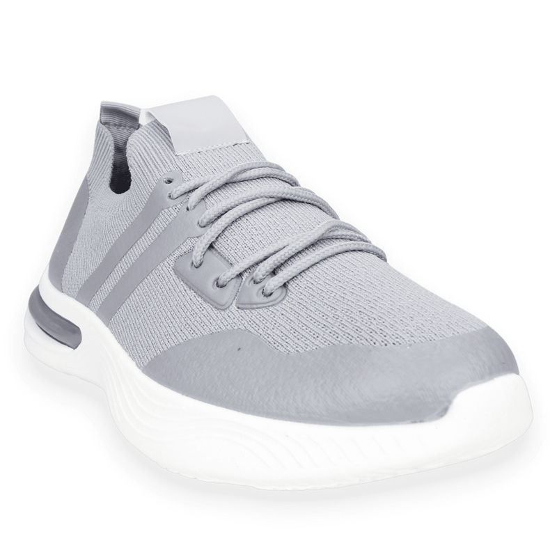 ZAPATILLAS HOMBRE NEW WALK URBANAS GRIS RAYAS - 2
