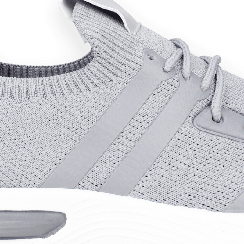 ZAPATILLAS HOMBRE NEW WALK URBANAS GRIS RAYAS - 4