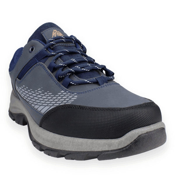 ZAPATILLAS HOMBRE NEW WALK OUTDOOR AZUL MARINO RAYAS - 2