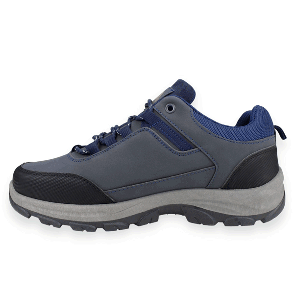 ZAPATILLAS HOMBRE NEW WALK OUTDOOR AZUL MARINO RAYAS - 3