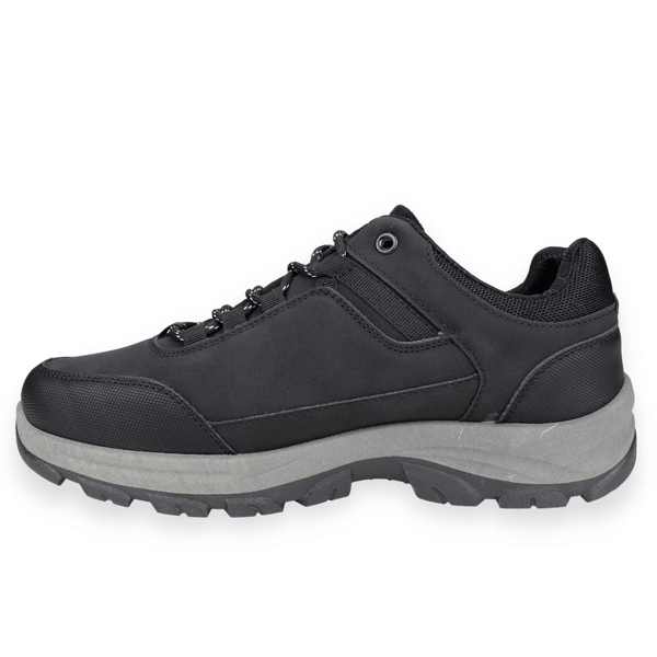 ZAPATILLAS HOMBRE NEW WALK OUTDOOR NEGRO RAYAS - 3