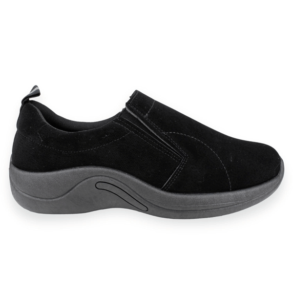 ZAPATILLAS SLIP ON HOMBRE NEW WALK CASUALES NEGRO - 1