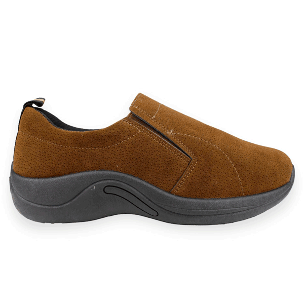 ZAPATILLAS SLIP ON HOMBRE NEW WALK CASUALES CAMEL - 1