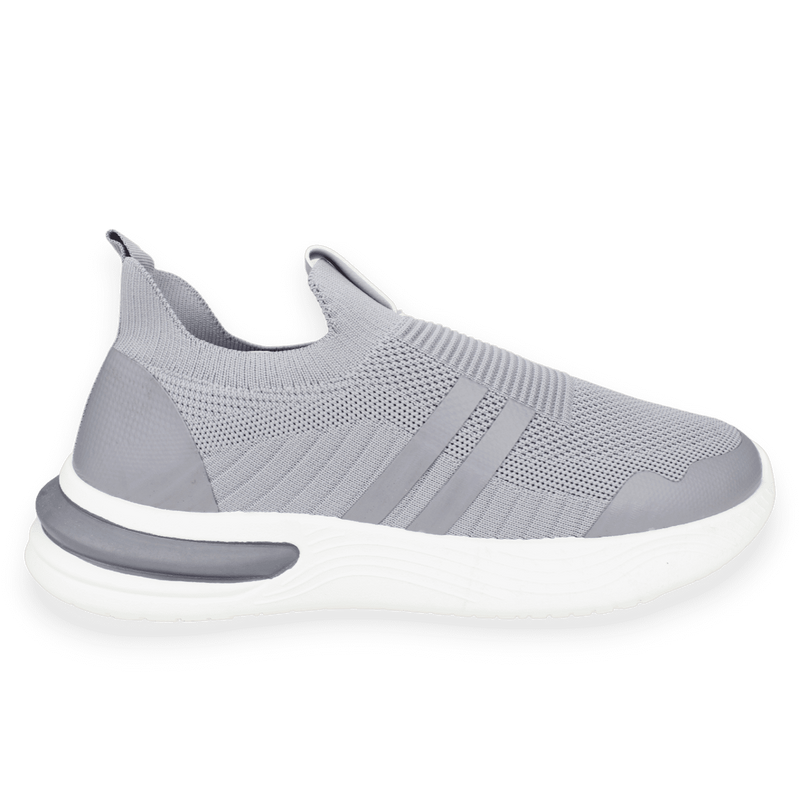ZAPATILLAS HOMBRE NEW WALK URBANAS GRIS MALLA - 1