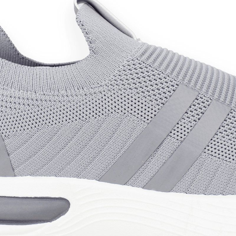ZAPATILLAS HOMBRE NEW WALK URBANAS GRIS MALLA - 4