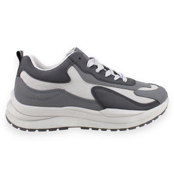 ZAPATILLAS HOMBRE NEW WALK URBANAS GRIS - 1