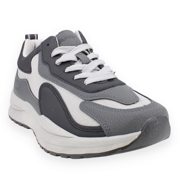 ZAPATILLAS HOMBRE NEW WALK URBANAS GRIS - 2