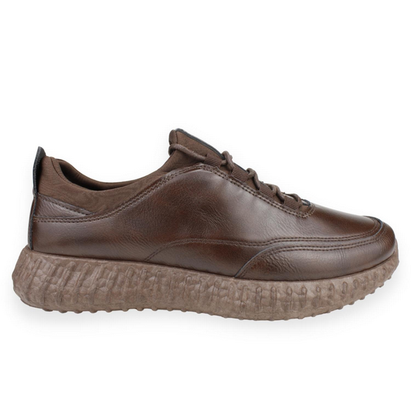 ZAPATILLA NEW WALK ELEGANTE MARRON - 1