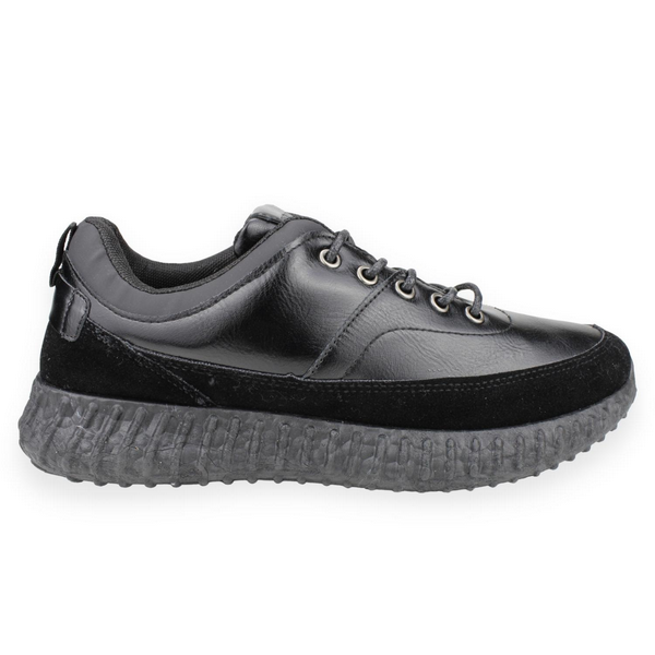 ZAPATILLAS HOMBRE NEW WALK CASUALES NEGRO FRANCO - 1