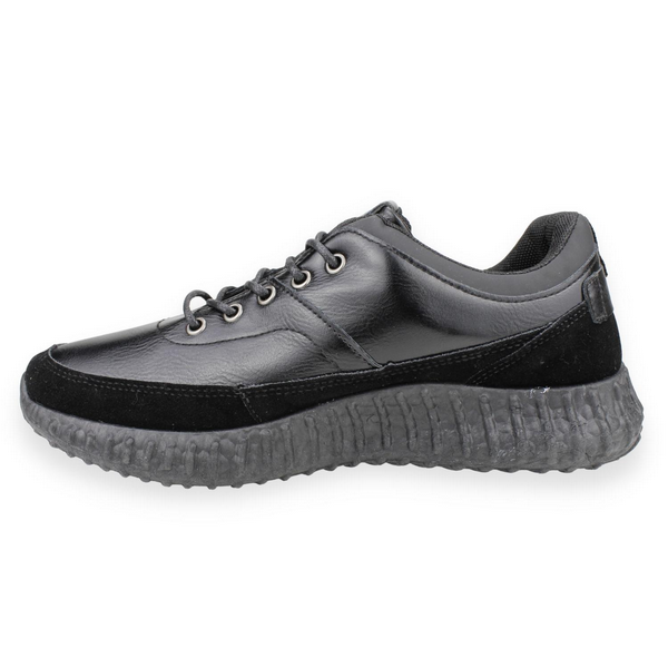 ZAPATILLAS HOMBRE NEW WALK CASUALES NEGRO FRANCO - 3