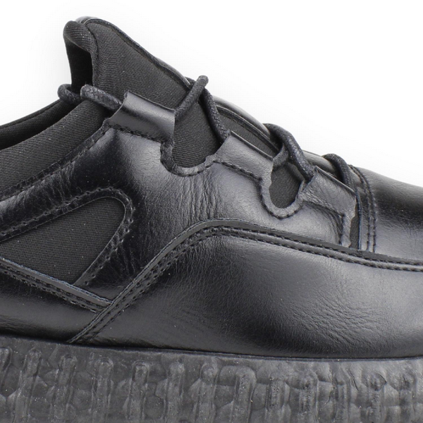 ZAPATILLAS HOMBRE NEW WALK CASUALES NEGRO CLÁSICA - 4