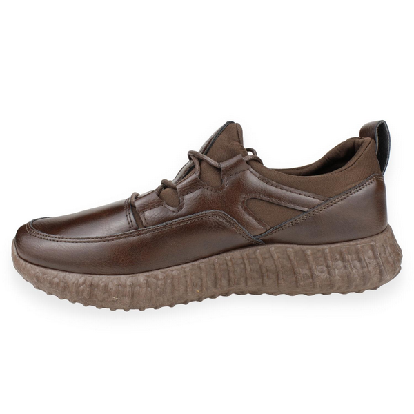 ZAPATILLAS HOMBRE NEW WALK CASUALES CAFÉ CLÁSICA - 3