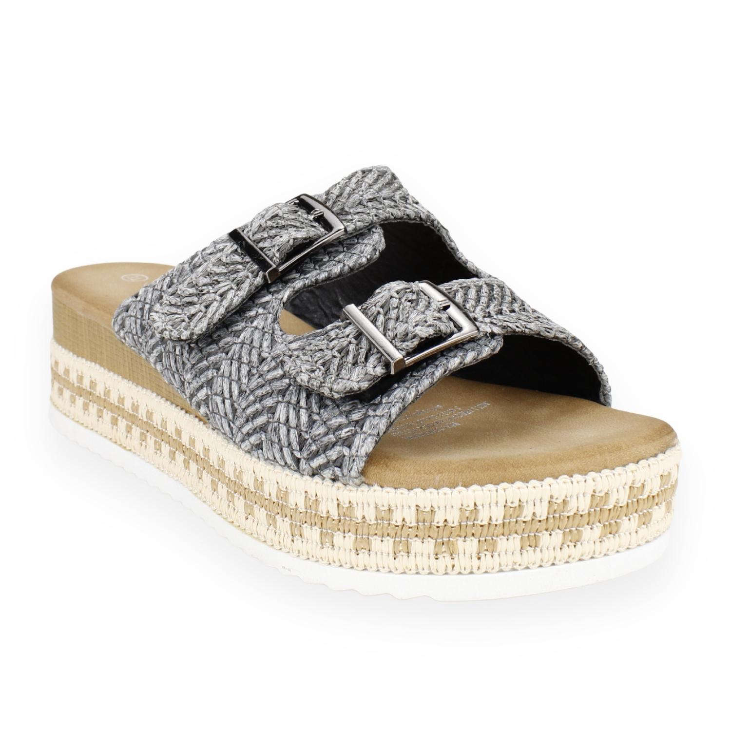 SANDALIAS MUJER AGUA DE COCO NEGRO LAVANDA - 3