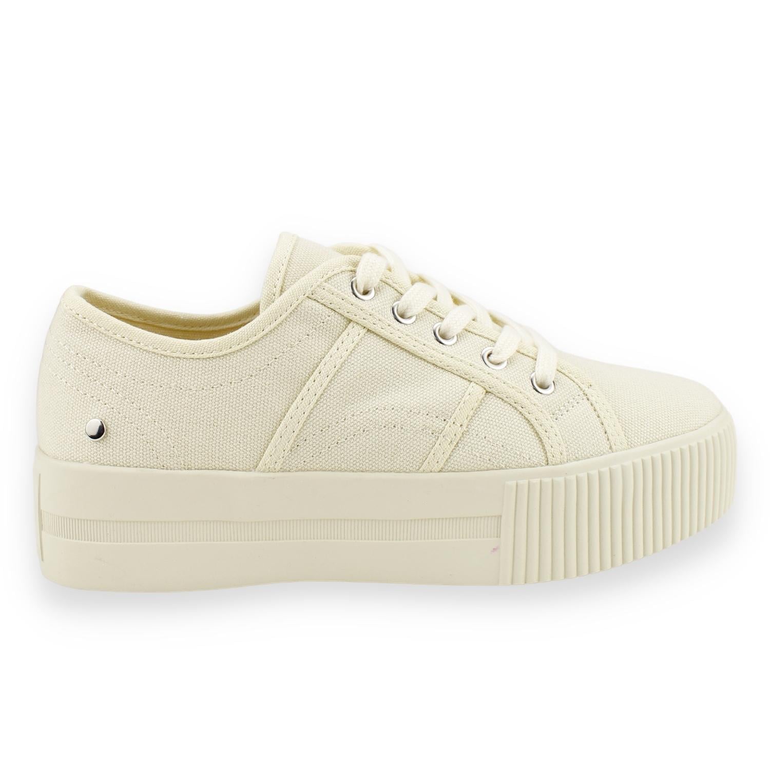 ZAPATILLAS MUJER AGUA DE COCO URBANAS BEIGE CARITAYA - 1
