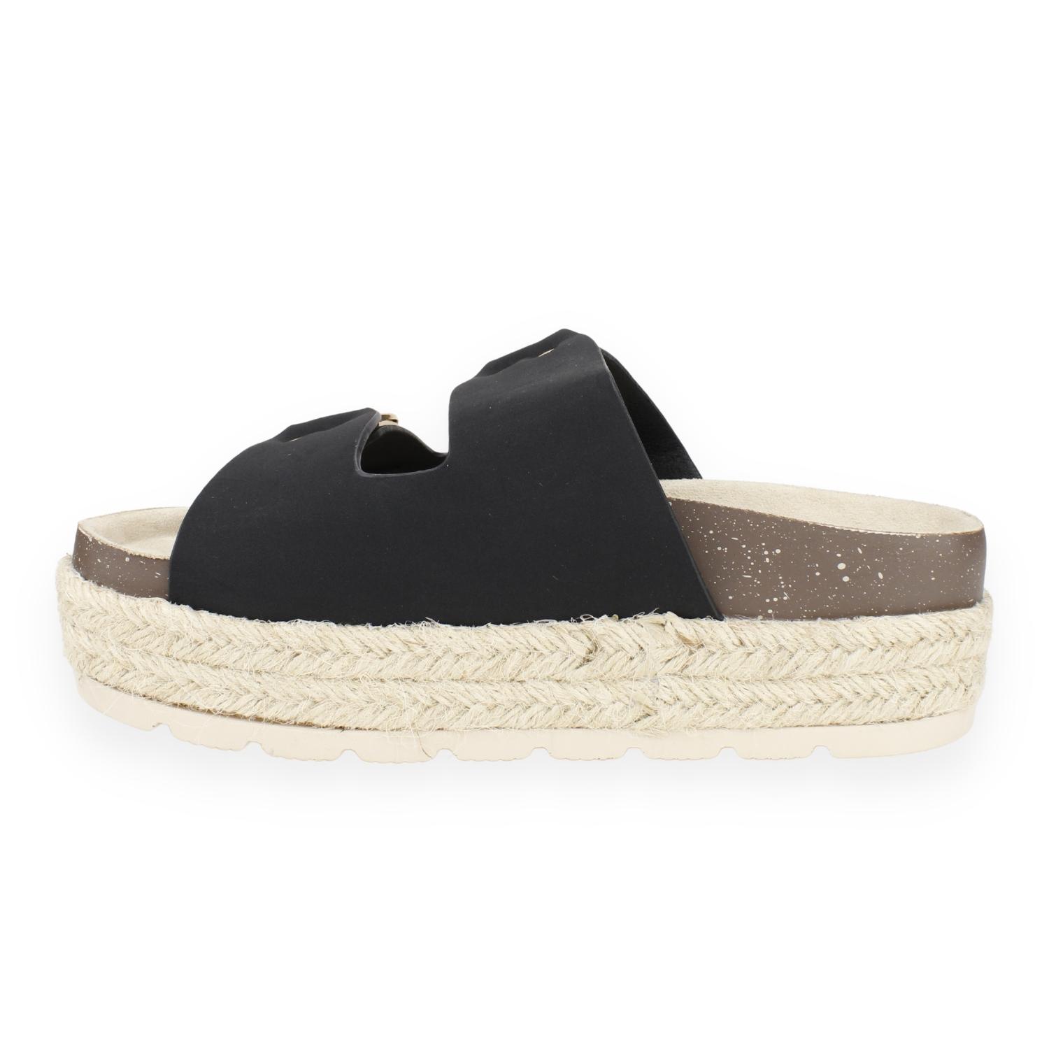SANDALIAS MUJER AGUA DE COCO NEGRO ANTURIO - 4